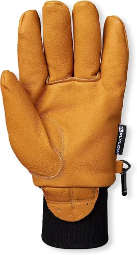Vista 2 de Flylow Ridge - Guante de 5 dedos impermeable con aislamiento sintético para esquí y snowboard