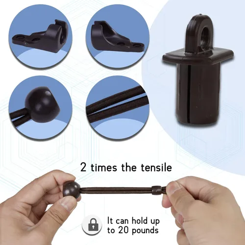 Vista 6 de Kit de sombreado solar y cubierta de extremo, resistente a la intemperie, adecuado para persianas enrollables Coolaroo al aire libre, persianas