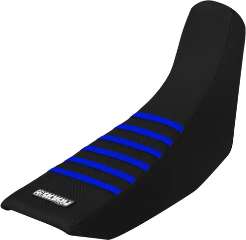 Vista 6 de Enjoy Mfg Funda de asiento compatible con Yamaha TTR 250 TTR250 - All Black/Black Ribs #92