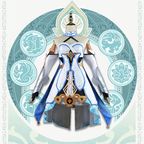 Vista 4 de OSIAS Lumine Traje Cosplay (M)