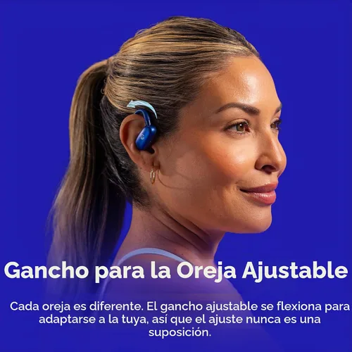 Vista 7 de Raycon Everyday - Auriculares de oreja abierta, doble micrófono, 40H, color Negro