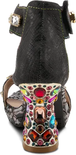 Vista 4 de Spring Step L'Artiste Jewell - Sandalias con correa de cristales y joyas para mujer