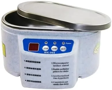 Vista 7 de Ultra Jewelry Cleaning Machine - 30W/50W Digital Ultrasonic Cleaner for Watches, Electronics & More - Powerful Vibrating Technology for Deep Cleaning