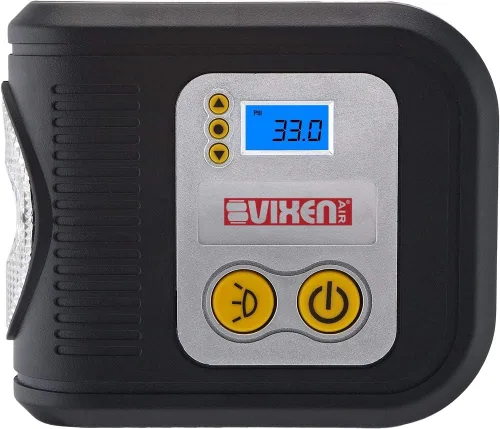 Vista 3 de Vixen Air Neumático portátil multiusos del compresor 12V/juguete/inflador inflable VXI3232P