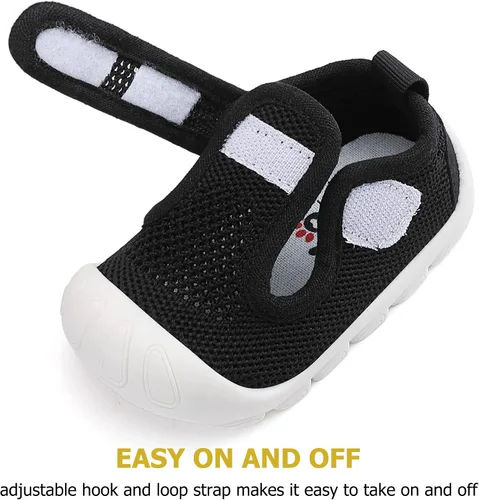 Vista 3 de AILYLAKP Baby Toddler Girls Boys Shoes Lightweight Breathable for Non-Slip Infant First Walking Shoes Outdoor Toddler Baby Summer Shoes Sandals 6 9
