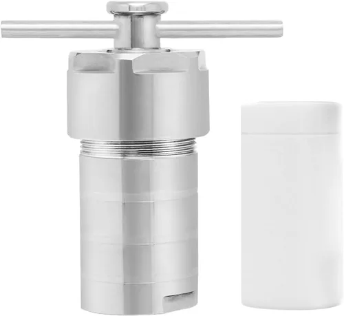 Vista 4 de CGOLDENWALL 50ML Reactor Hidrotermal Síntesis Autoclave Reactor PTFE alineado recipiente, cámara de acero inoxidable