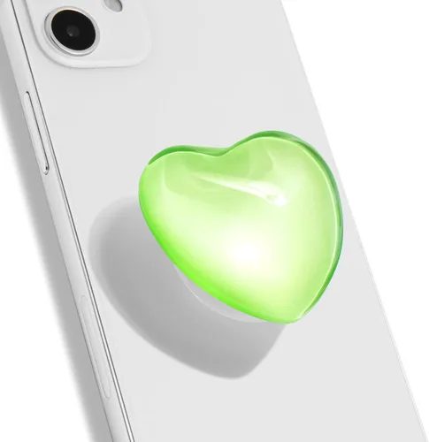 Vista 12 de OnTheGrip Compatible con Magsafe Magnético Lindo Diseño de Corazón de Vidrio Plegable Soporte de Teléfono Móvil de Agarre para Smartphone Tablet