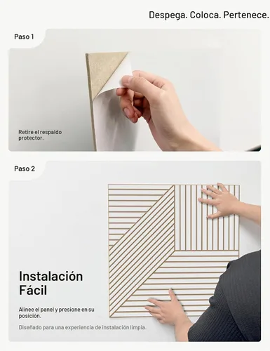 Vista 7 de JaneTech Paneles acústicos de pared de 23.62 x 23.62 pulgadas, 6 paneles absorbentes de sonido, reducción de ruido y control de eco para decoración