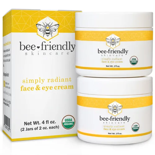 Vista 7 de Crema para rostro y ojos Beefriendly 100% todo natural, 85% hidratante orgánico, todo en una, crema para cara, ojos, cuello, escote, 2 oz