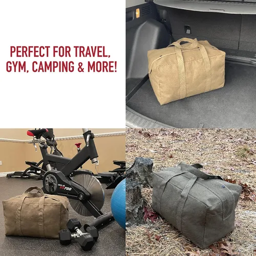 Vista 6 de Bolsa cargo, de Rothco, de lona, estilo paracaidista
