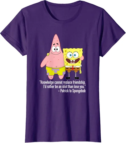 Vista 12 de Mademark x SpongeBob SquarePants - Patrick & SpongeBob - Camiseta de la amistad Asfalto