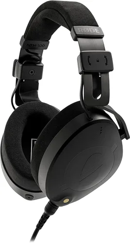 Vista 4 de RØDE NTH-100 Auriculares Profesionales Supraaurales Para Creación de Contenido, Producción Musical, Mezcla y Edición de Audio, Podcasting, Grabación