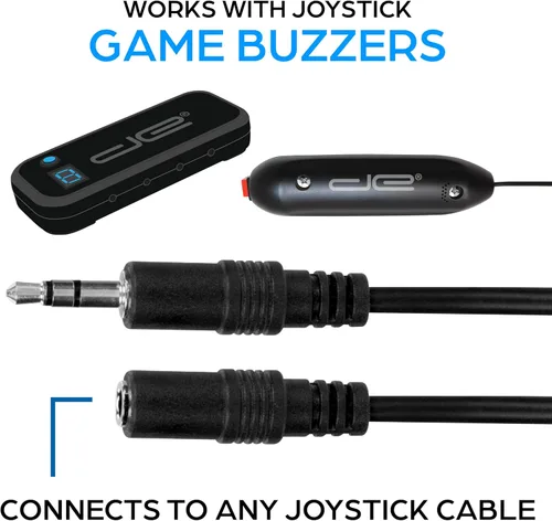 Vista 3 de Digital Energy 15 Ft Extension Cables for Handheld Game Buzzer System 4-Pack