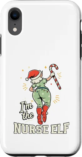 Vista 22 de I'm The Nurse Elf Funny Matching Family Christmas Group Case for iPhone 16