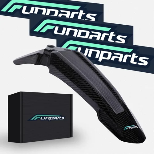 Vista 6 de Funparts Sur Ron Aleta delantera, guardabarros de fibra de carbono para motocicleta para Surron Sur Ron LBX X260 X160 Bicicleta eléctrica de tierra