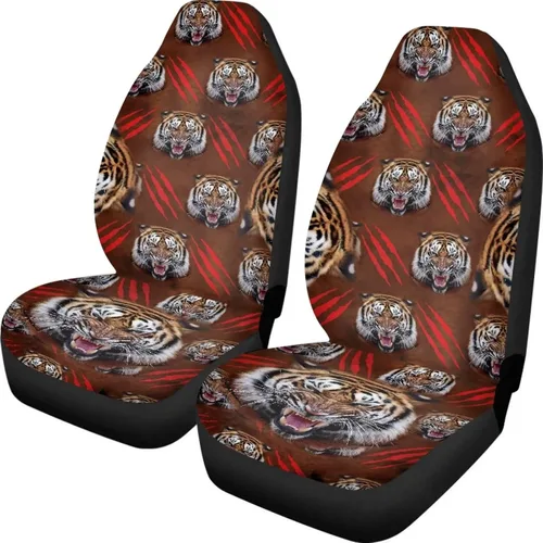 Vista 12 de Fundas de asiento de coche con estampado de bandera estadounidense, fundas cómodas para asientos de automóvil, duraderas, ajuste universal