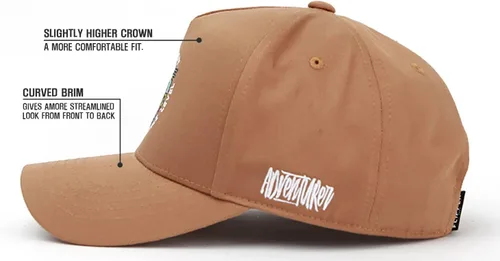 Vista 4 de Gorra de béisbol estructurada de diseño al aire libre Kayak Gorra Snapback