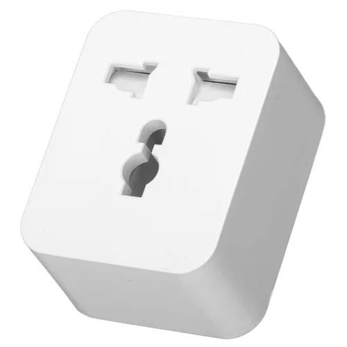 Vista 4 de Mini enchufe inteligente con temporizador de programación y control de voz 15A 100-240V WiFi para automatización del hogar