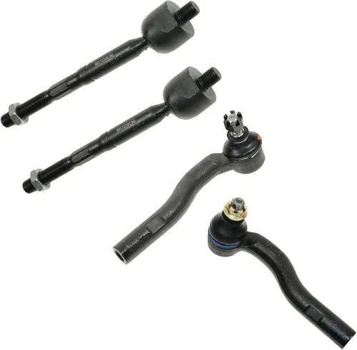 Vista 190 de TRQ Juego de varillas de acoplamiento delanteras interiores y exteriores, 4 piezas, compatible con Kia Soul 2014-2019 15-19 Soul EV