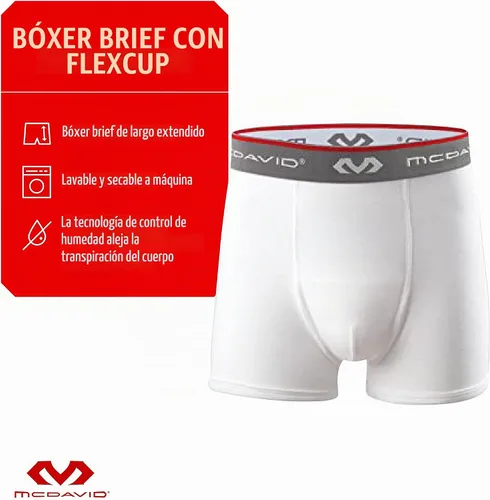 Vista 2 de Bóxer juvenil McDavid con FlexCup