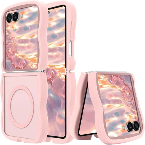 Vista 12 de Pepmune for Samsung Galaxy S25 Plus/S24 Plus Case Wave Frame, Desert Gold Dorado Desierto