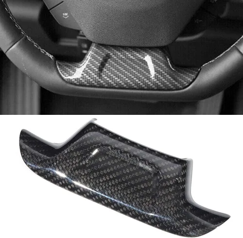 Vista 6 de Funda de volante de fibra de carbono para ZL1 2017-2019 (sin agujero)