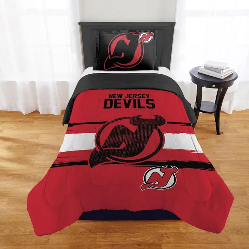 Vista 18 de NORTHWEST, juego de edredón con licencia oficial del equipo Boston Bruins de la NHL – Juego de edredón y funda de almohada de microfibra