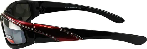 Vista 4 de Global Vision Eyewear Marilyn 11 - Gafas de montar para mujer con lentes de espejo flash