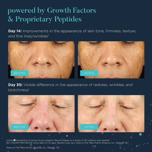 Vista 5 de NEOCUTIS Bio Cream Firm Riche - Crema suavizante y tensora extra hidratante - Crema facial antienvejecimiento para día y noche - Para tonos de piel