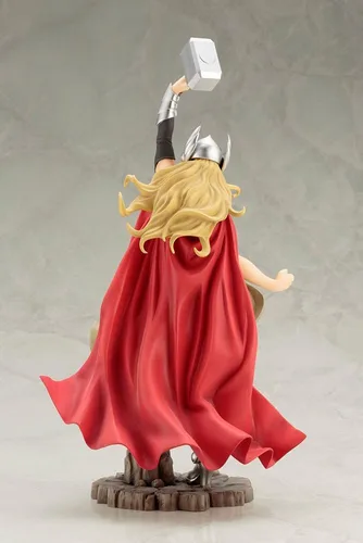 Vista 4 de Kotobukiya Marvel - Figura femenina de Thor (Jane Foster) Bishoujo a escala 1/7