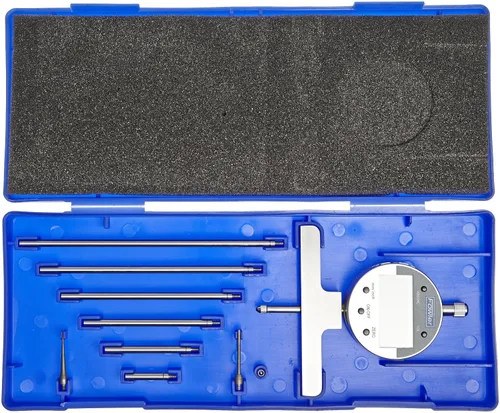 Vista 2 de Fowler 54-125-777-0 Medidor de profundidad electrónico de la serie X con rango de medición de 0-22"/558mm