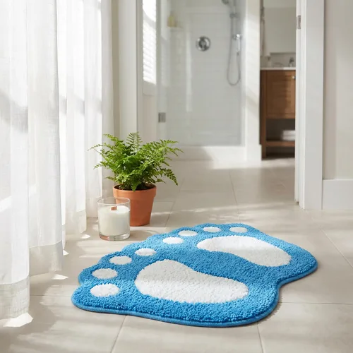 Vista 16 de TOPCHANCES Tapete de baño, antideslizante y grande para pies grandes, tapete de baño absorbente de agua, tapete de microfibra para inodoro, tapete