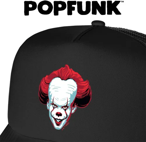 Vista 4 de Popfunk Gorra de camionero de espuma con logotipo Pop 2, unisex, para hombre y mujer