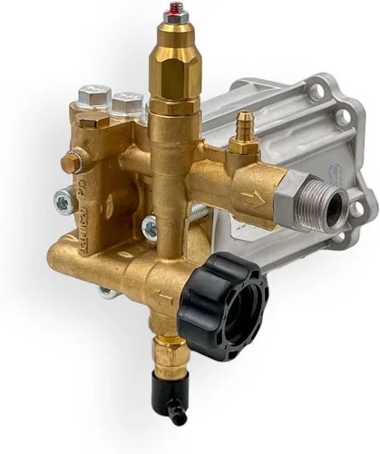 Vista 2 de AR ANNOVI REVERBERI Kit de bomba de lavado a presión RMV25G30D-PKG, 2.5 GPM, 3000 PSI, válvula de alivio térmico 2.5 GPM, 3000 PSI, válvula