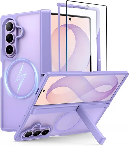 Vista 161 de FNTCASE Funda para iPhone 17 Pro: Fundas delgadas translúcidas de color azul claro compatibles con MagSafe, protección completa de la cámara