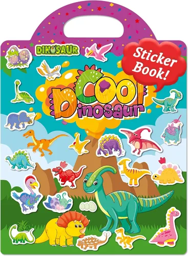 Vista 13 de Benresive - Libros de calcomanías reutilizables para niños de 2-4, libros de calcomanías para niños pequeños 1-3 y 2-4, juguetes de viaje Animal