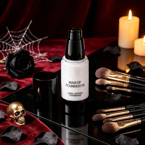 Vista 2 de Pure White Pump-dispenser 30ml Themed Event Cosplay Facial Cosmetics