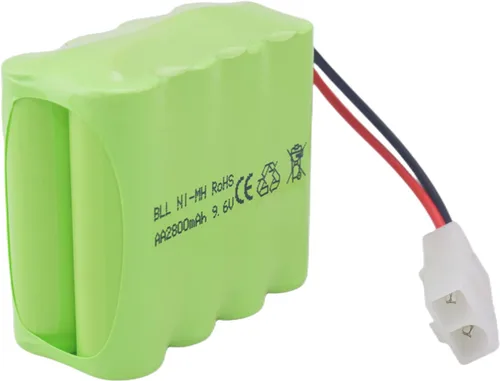 Vista 6 de AA 9.6V 2800mah RC Battery Pack con Tamiya plug con cable de carga USB para tanques de juguete Departamento de Ingeniería de cama plana