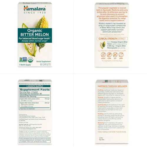 Vista 7 de Hierbas puras de melón amargo Himalaya, B001F0R04I, 1, 1