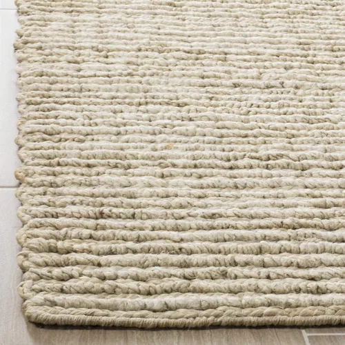 Vista 5 de SAFAVIEH Alfombra de área de 2 x 3 pulgadas, colección de fibra natural, marfil, yute hecho a mano, estilo granja, pelo grueso texturizado grueso