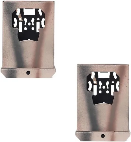 Vista 5 de Theft-Deterrent Powder-Coated Heavy Duty Protective Waterproof Steel Security Lock Box Compatible with Moultrie Mobile Edge Trail (11903)