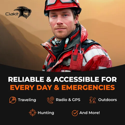 Vista 7 de StrapPack - Bolsa de clip para radio y GPS, accesorio de mochila para cazadores, socorristas, seguridad pública, excursionistas y viajeros