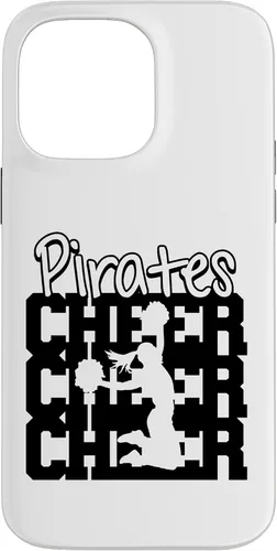 Vista 21 de Pirates Cheer Back to School Cheerleading Spirit Case for iPhone 16