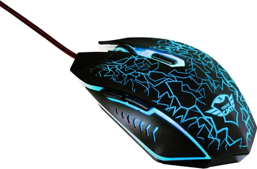 Vista 3 de Trust Gaming GXT 105 IZZA Ratón iluminado para juegos (21683)