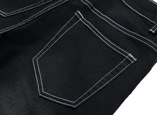 Vista 6 de LAVIKS Jeans ajustados y elásticos para hombre