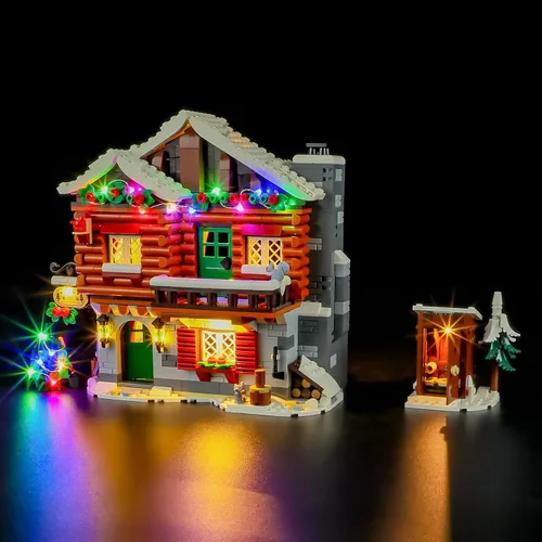 Vista 12 de Kit de luces BRIKSMAX 2.0 para La pesadilla antes de Navidad de Disney Tim Burton - Iluminación LED innovadora compatible con Lego Ideas 21351