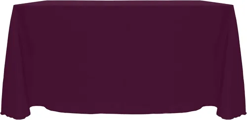 Vista 69 de Ultimate Textile - Paquete de 2 manteles rectangulares reversibles de satén Shantung - Majestic - Mantel rectangular de 108 x 156 pulgadas