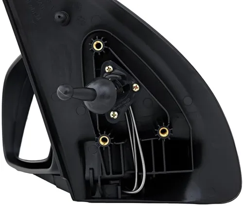 Vista 4 de Compatible con Chevrolet Aveo Sedan 2007 2008 2009 2010 2011 Espejo retrovisor manual para puerta lateral izquierda del conductor