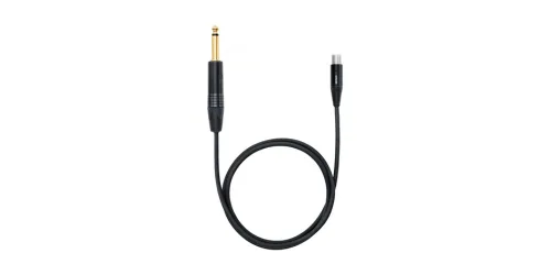 Vista 8 de Shure WA303 Cable de guitarra estándar de 2 pies con conector de 1/4 en cada extremo