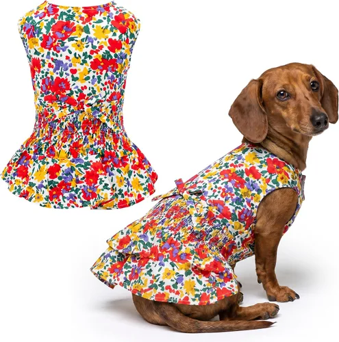 Vista 82 de Parisian Pet Chambray - Vestido para perro - Ligero sin mangas para perro, niña, talla XS Chambray en general